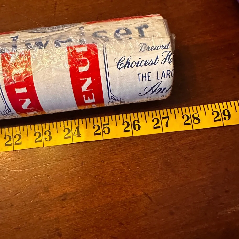 Budweiser Deadstock vintage Tire and Rubber‎ Company vinyl wallpaper